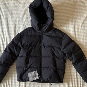 Women's Black Puffer Jacket New Very Warm